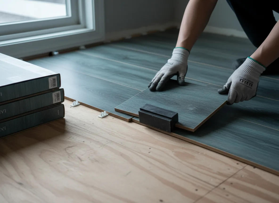 Luxury Vinyl Plank Installation company in Bowdon, ND